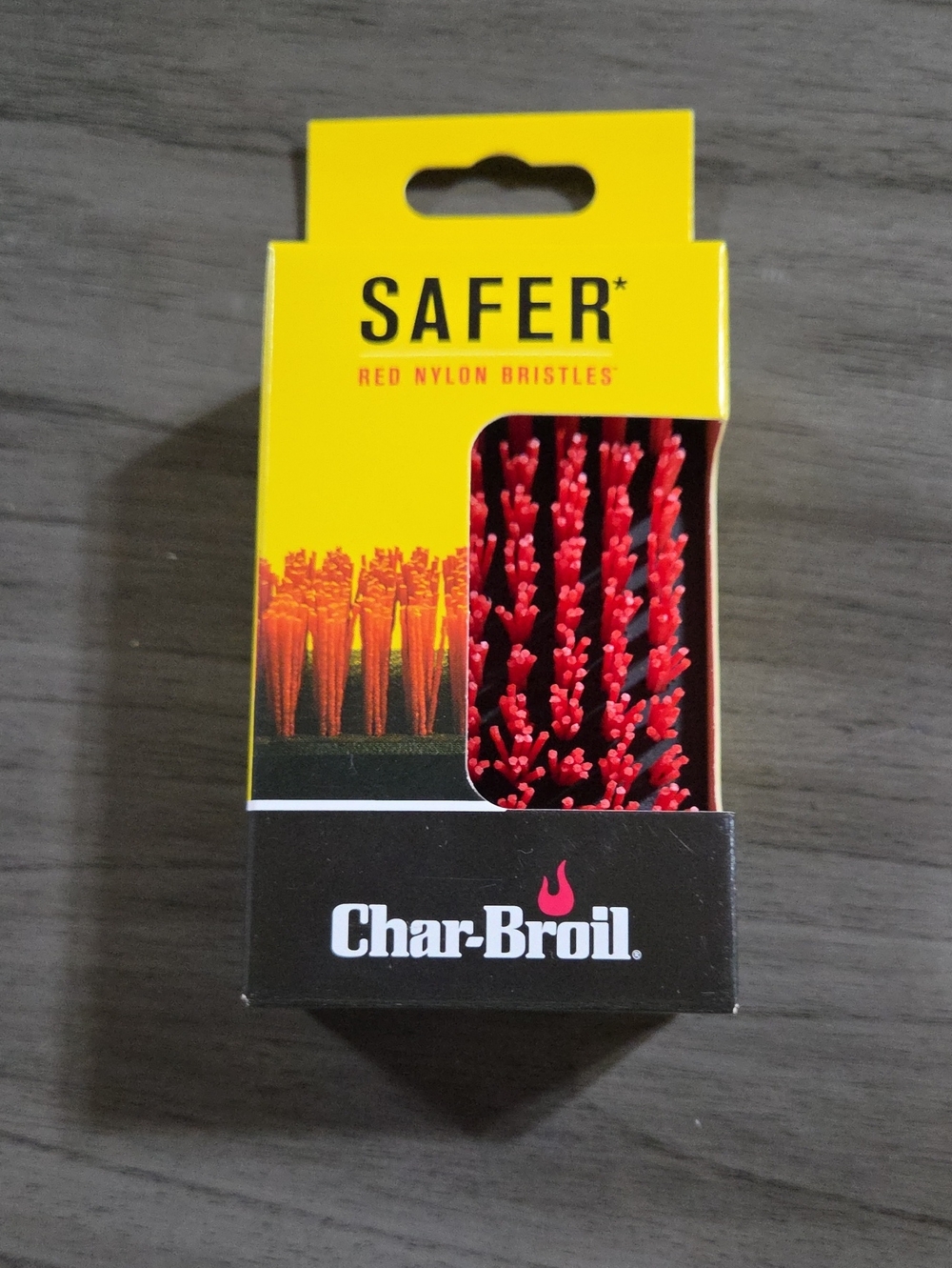 Char-Broil Safer Nylon Bristles Grill Brush Replacement Head